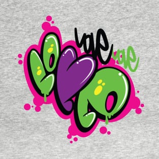 Love Throwie (Purple Heart) T-Shirt